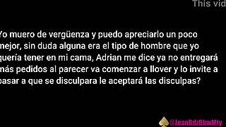 Man, this Uber Eats delivery guy totally banged my curvy Latina milf!