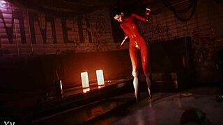 Detailed sex scene in Hammer Club with Female Tyger Claw in Cyberpunk 2077