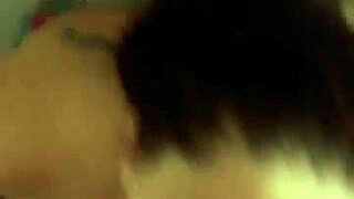 Sucking his hard dick with licks and face fucking for cumshot