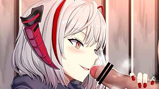 Hentai Girl Gives Jerk Off Instructions.