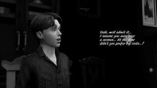 Sims 4 parody: a wonderful fucking life with milf