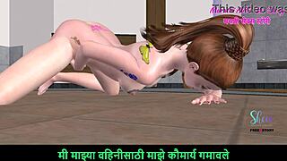 Marathi Audio Sex Story of Cute Teen Girl Rubbing in Doggy Style