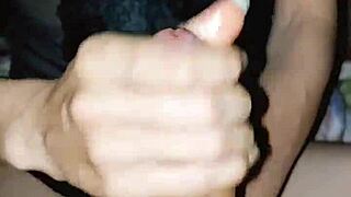 Sexy Couple Engages in Intense Handjob Session!