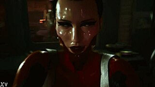 Detailed sex scene in Hammer Club with Female Tyger Claw in Cyberpunk 2077