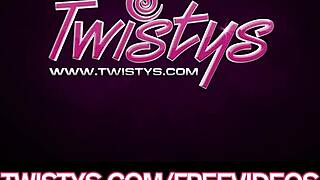 Slutty Brunette Teases in Lingerie