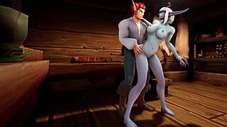 I Crave Seeing Blindfolded Night Elf Getting Pounded Anally In Kitchen Warcraft Parody Scene.