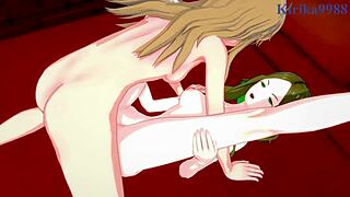 Phara suyuf and leiur darhim with kaede kagayama in futanari sex