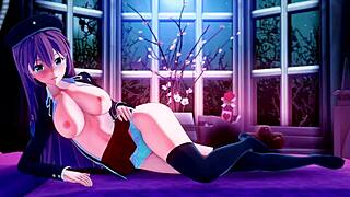 anime hentai cartoon adventure with 3d characters