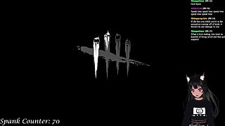 i can’t believe vtuber lewdneko got spanked while playing dbd