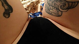 You watching this horny babe self-fuck with big dildo?