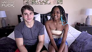 Watch these super hot 18yo teens in interracial doggystyle!