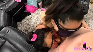 Pov naughty duo Jenna Foxx and Mrs Sloppy team up on hard cock