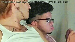 colombian stud makes passive guy moan in wild bareback action!