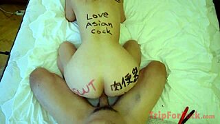 i wrote dirty words on a russian girl's body for a pov tease.