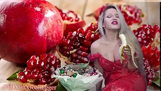 Food Porn in Financial Domination with Glasses