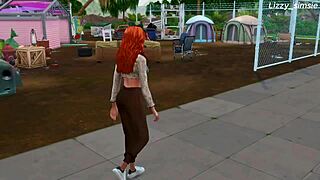 Innocent redhead fucks with bbc bum on the street - sims 4 - 3d animation, feeling every thrust in doggystyle and cowgirl.