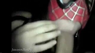 teen babe spider-girl sucks my huge cock with wild skill. ever seen a chica this hungry for action?