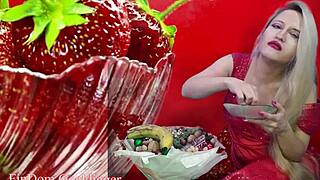 Food Porn in Financial Domination with Glasses