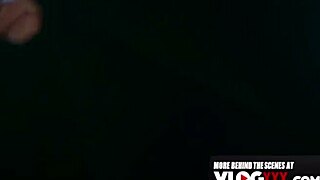 Kayley Gunner plays with cum bazooka after wild casting sesh! 🔥