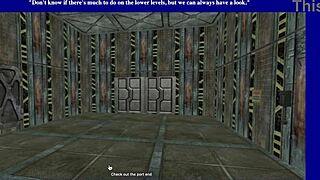 virtual sci-fi girls get fucked in the armory, ending with cumshots on shaved pussies