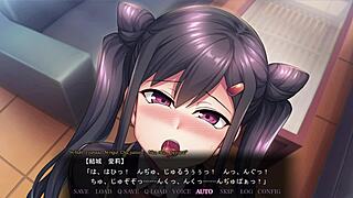 Saimin Seishidou Secret Lesson With Airi Yuuki 2 In This Asian Japanese Anime Hentai Game Instruction.