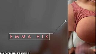 emma hix gets skinny pussy fucked in epic threesome