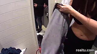 enchanting czech girl seduced in mall