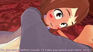 omg, my boss got caught by uraraka ochako, servin’ hard in koikatsu office roleplay, so intense!!