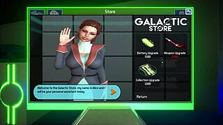 Blonde Babe Teases with Blowjob Skills in Lasthope Episode 2 Game.