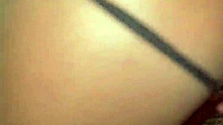 Sexy ebony milf fucked hard by young bull