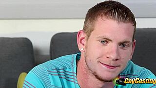 Hot jock spreads and rides agent’s cock during casting interview