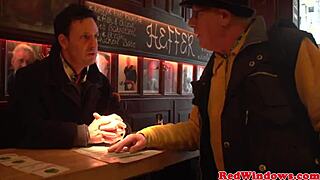 Redlight Eurobabe Masturbates Wildly After Hot Sexytime!