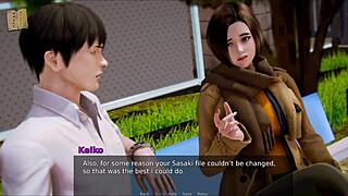 Academy 230 unfolds as an epic anime hentai game adventure