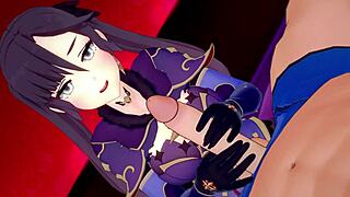 mona craves getting pounded in genshin impact’s love hotel gameplay