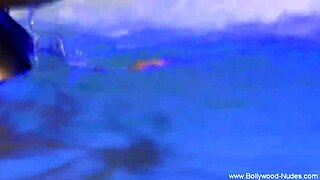 Indian brunette beauty dances naked teasingly in softcore scene