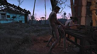 fallout 4 sanctuary training with brunette slave fucking
