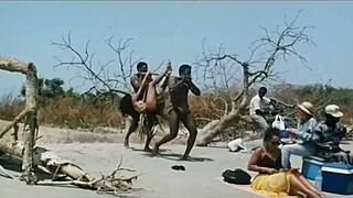 I’m Obsessed With Indian Actress Kitu Gidwani Going Topless in a French Film Black.