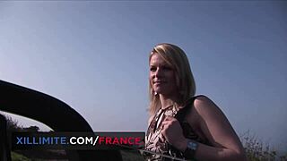 outdoor anal adventure with a stunning hot babe in action.