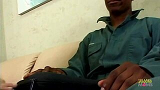 beautiful milf blonde with big natural tits has fun doing some interracial fucking