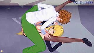 ryouko, tearju, and rito, got intense sex in to love ru hentai?