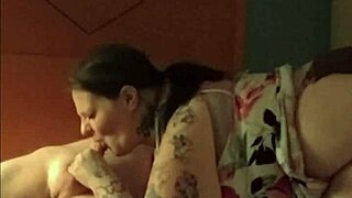 Krystal Rose Sucks and Fucks Black and White Cocks in Wild Threesome