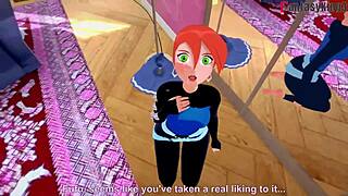 hey, wanna watch gwen tennyson bang in front of the mirror in full pov hentai?