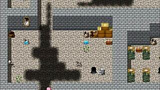 Philana enters witch's castle, encounters suspicious men