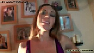 i watch you eat your own cum in pov femdom cei