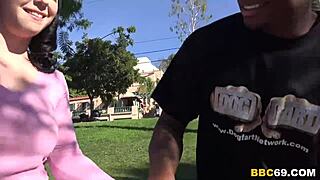 Mary Jane Mayhem Takes Huge Black Cock Interracially