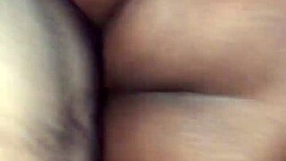 doggystyle pounding fat big black booty until cumshot