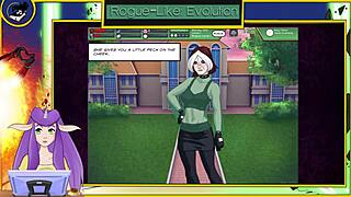 X-Men Rogue's Sexy Shower Scene with Monster Cock in Hot Anime