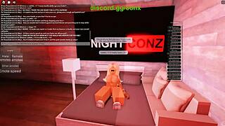 what’s hotter than a blonde bent over for a monster bbc in roblox porn?