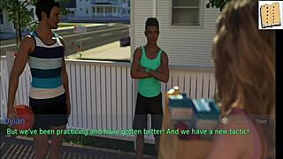 A wife and stepmother get wild in cartoon hentai action