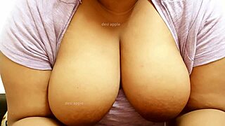 Asian Milf Shows Off Sexy Big Boobs